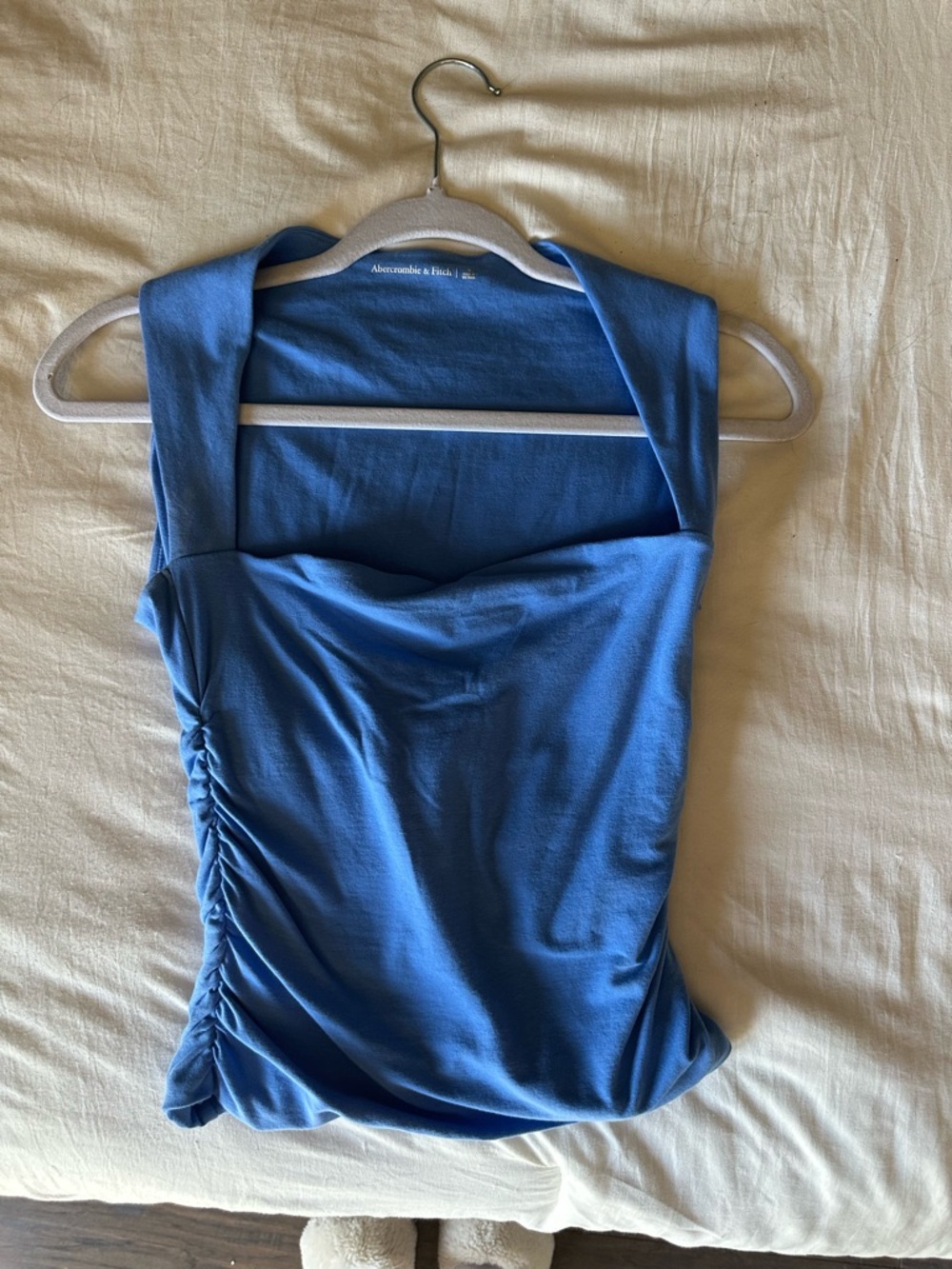 NWOT Abercrombie & Fitch Blue Ava Top